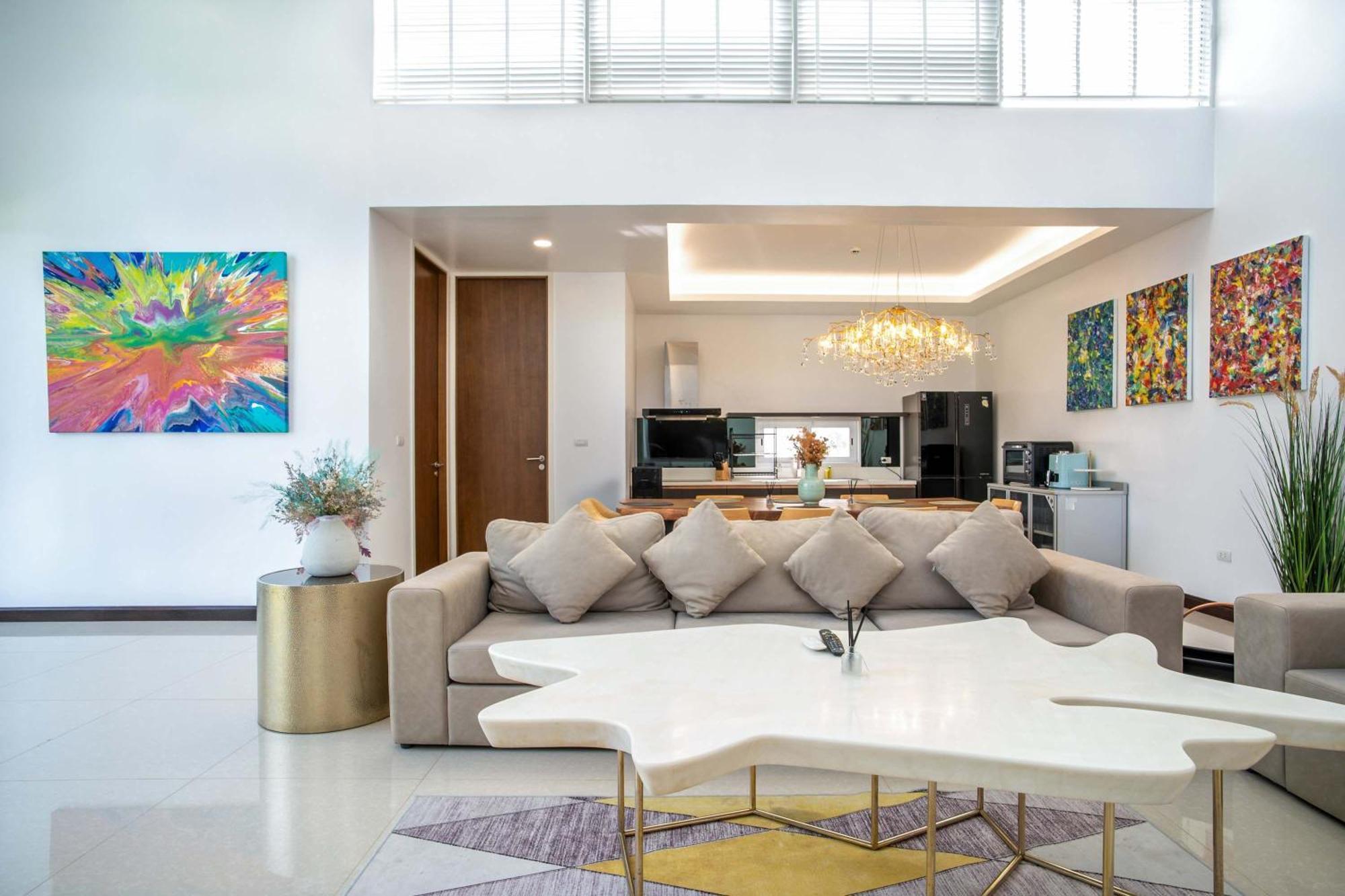 Villa Sky - Luxury 4Br Getaway In Phuket Ban Kata Bagian luar foto