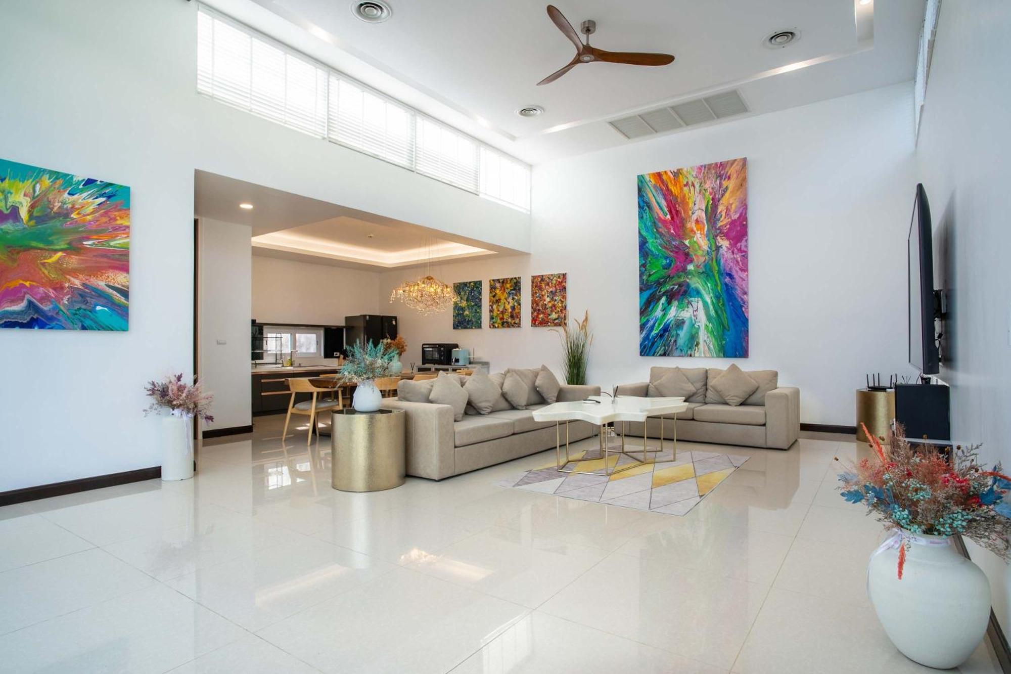 Villa Sky - Luxury 4Br Getaway In Phuket Ban Kata Bagian luar foto